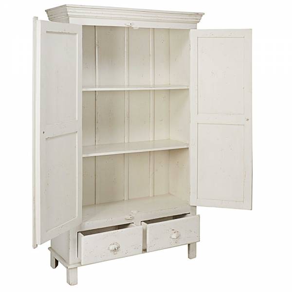 Vue détaillée de l'armoire Avignon avec finition vieillie, en vente à Ngor Almadies